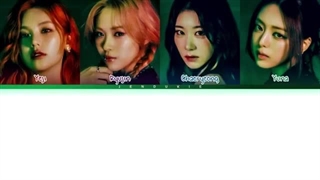 لیریک آهنگ Escalator از ITZY