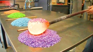 صنعتگری حرفه ای دمیدن شیشه در سطح بالا