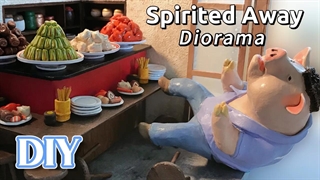 ساخت Spirited Away Diorama با خاک رس