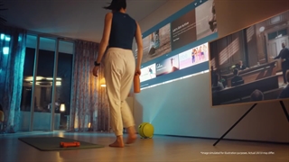 ربات هوشمند بالی با قابلیت‌های جالب و پروژکتور توسط سامسونگ معرفی شد