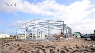 نقشه آماده سوله