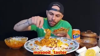 ASMAR MUKBANG | Delicious Iranian food | موکبانگ غذای ایران