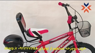 دوچرخه طرح المپیا سایز 16قرمز مشکی
