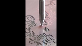 طراحی برد مدار چاپی CNC