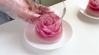 Flower Jelly | Glass Flower Jelly | Agar-agar Recipe