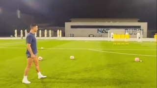 کری خوانی رونالدو حتی برای پسرش!