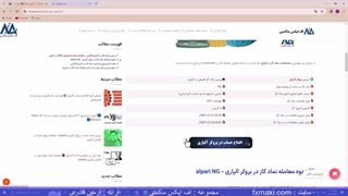 آموزش نماد گاز در آلپاری [Alpari] - ترید نماد گاز طبیعی در آلپاری (NG) | ویدئو شماره 34