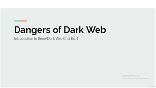 1. Dangers of the Dark Web