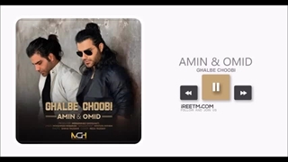 امین و امید قلب چوبی