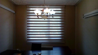 نمونه اجرای پرده زبرا شرکت تجارت کالای اتیه