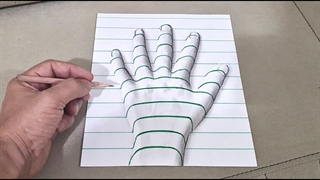 طراحی سه بعدی آسان روی کاغذ برای مبتدیان