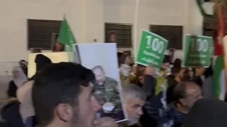 زمینه سازان ظهور - در یکصدمین روز نبرد طوفان الاقصی در حمایت از غزه هزاران نفر از مردم اردن به خیابانها آمدند