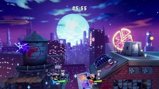 گیم پلی بازی nickelodeon all star brawl 2