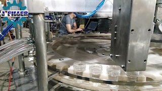 دستگاه پرکن عسل روتاری با سینی تفلونی ماشین سازی جی