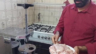 سوسیس ساز با رول کن دستی