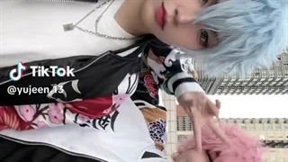 کاسپلی جوجوتسو دوقلوهای خندان و عصبی