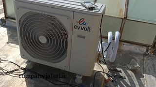 نصب کولر گازی ایوولی