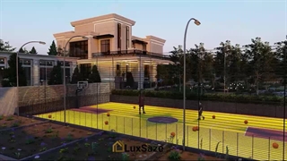 طراحی ویلا نئوکلاسیک لوکس سازه