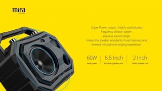 اسپیکر قابل حمل MIFA 520II | شارژی