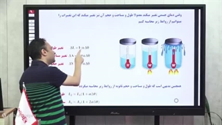آموزش انبساط از فیزیک دهم مهدی باباخانی