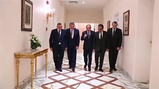 #موقع_الرئاسة || السید الرئیس یستقبل السادة المرشحین الذین خاضوا انتخابات رئاسة الجمهوریة ٢٠٢٤