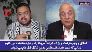 14021107: نطق طوفانی تحلیلگر یمنی علیه لفاظی کارشناس آمریکایی؛ ما با آمریکا فقط با زبان آتش و جنگ صحبت می‌کنیم