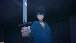 انیمه تک رو ،من به تنهایی سطحم رو بالا می برم قسمت 4 با زیرنویس فارسی چسبیده (Solo Leveling)