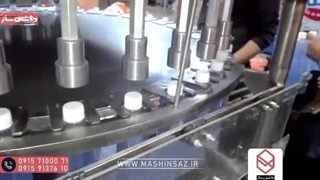 دستگاه پرکن مایع ظرفشویی | ماشین ساز 09157100071