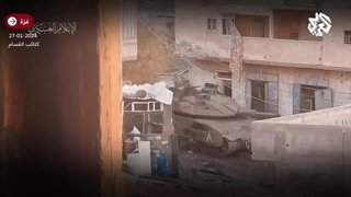 14021107: نبرد رزمندگان القسام و زرهی دشمن اسرائیلی در خان یونس