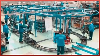 فرآیند تولید انبوه اتوبوس در یک صنعت 35 میلیارد دلاری