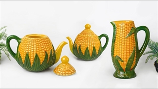 ایده بی نظیر ساخت قوری و پارچ طرح ذرت در منزل