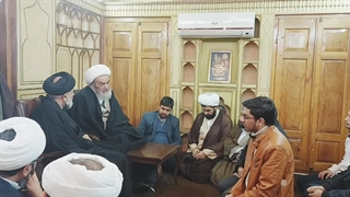 توصیه‌های اخلاقی آیت‌الله العظمی مظاهری در دیدار جمعی از طلاب حوزۀ علمیۀ اصفهان