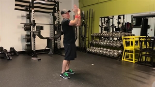 ح️رکت فلای برعکس بازو با بند کشی