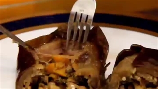 ترشی بادمجون شکم پر