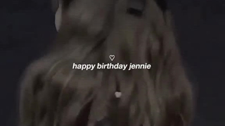 《Happy birthday jennie ♡》2024~~