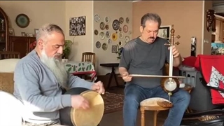کمانچه نوازی اردشیر کامکار و کامبیز گنجه ای کاشت ابرو