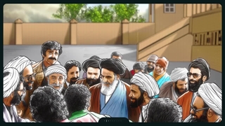 دیدار محبوب | خاطره‌ی دیدار پس از پانزده سال آِیت‌الله خامنه‌ای با امام خمینی