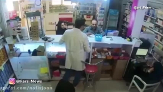 دوربین مخفی در داروخانه