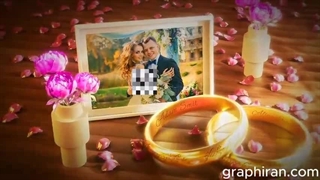 پروژه افترافکت عروسی 3D حرفه ای + دانلود