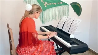 گیتار اسپانیایی سبک فلامینکو( سبکی که من گیتار میزنم)!!