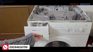 تعمیر برد لباسشویی بوش +باز کردن برد لباسشویی بوش