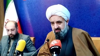 حجت الاسلام محمدحسین طاهری دبیر ستاد امر به معروف و نهی از منکر در نشست خبری نخستین جشنواره ملی «معروف»