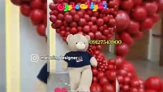 دکور ولنتاین دیوار قلبی