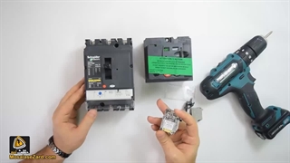 نحوه ی نصب رله آندر ولتاژ کلید اتوماتیک اشنایدر - بررسی لوازم جانبی کلید اتوماتیک اشنایدر