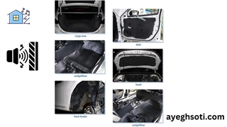 فروش و نصب فوم عایق صدای خودرو - شرکت عایق صوتی