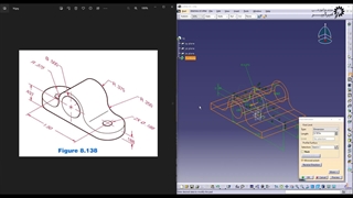 آموزش رایگان مدلسازی یاتاقان ساده با ابزارهای کتیا