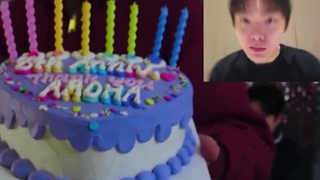 کاتی از لایو اعضا برای سالگرد استرو...حماسه ای دیگه با کیک