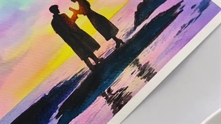 نقاشی سریال شیطان من