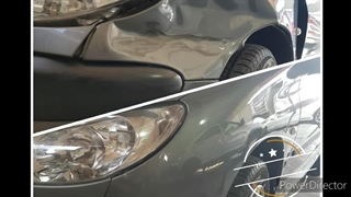 صافکاری حرفه ای pdr گلگیر در مجموعه تکنوروژ 09125347336