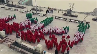 گروه هنری نسیم قدر با اجرای نماهنگ زیر پرچمت